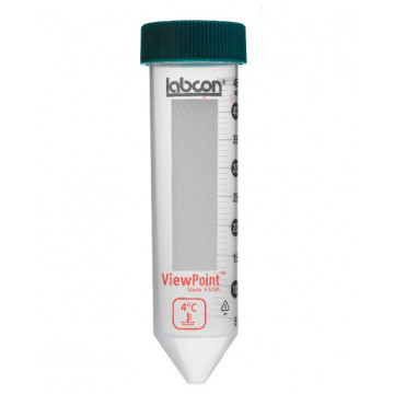 Labcon 50 mL ViewPoint™ Centrifuge Tubes, Thermochromic Tubes, 25 per Pack, Sterile (25pcs x 12 packs)