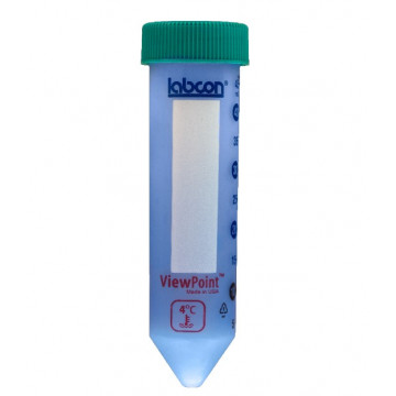 Labcon 50 mL ViewPoint™ Centrifuge Tubes, Thermochromic Tubes, 25 per Pack, Sterile (25pcs x 12 packs)