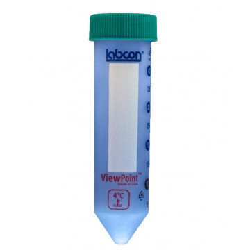 Labcon 50 mL ViewPoint™ Centrifuge Tubes, Thermochromic Tubes in IntegraPack®, 50 per Pack, Sterile (50pcs x 2 packs)