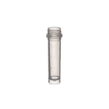 Labcon SuperClear® 2.0 mL Freestanding Screw Cap Microcentrifuge Tubes with Caps, in Resealable Bags (500pcs x 10 packs)