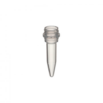 Labcon SuperClear® 0.5 mL Screw Cap Microcentrifuge Tubes with Elastomeric Caps, Sterile (500pcs x 10 packs)