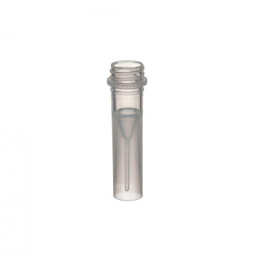 Labcon SuperClear® 0.5 mL Freestanding Screw Cap Microcentrifuge Tubes with Caps, in Resealable Bags (500pcs x 10 packs)