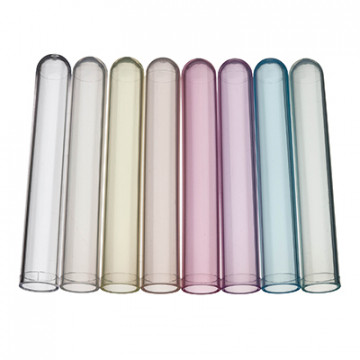 Labcon SuperClear® 12x75 mm Culture Tubes, Polypropylene, Orange Color, in Bags (1000pcs x 1 pack)