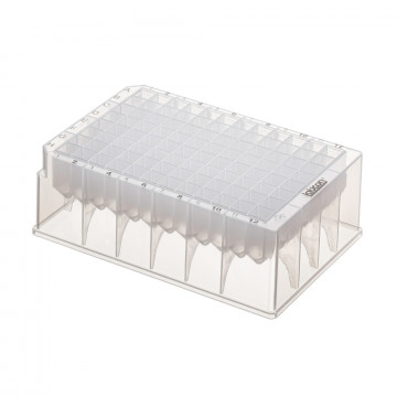 Labcon PurePlus® 1.2 mL 96 Well Deep Well Plates with Square Wells and Registration Corners, Sterile (10pcs x 10packs)