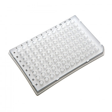 Labcon PurePlus® 0.1 mL 96 Well PCR Plates for Roche® Lightcycler®, Opaque White (10pcs x 10packs)