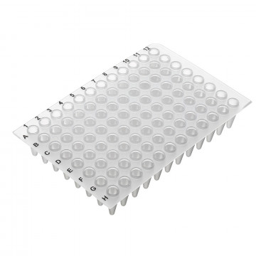Labcon PurePlus® 0.2 mL 96 Well PCR Plates for Popular Thermocyclers, Natural Color (10pcs x 10packs)