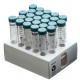 Labcon 50 mL SuperClear® Centrifuge Tubes with Plug Style Caps, 25 per Rack, Sterile (25pcs x 20 packs)