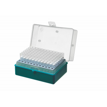 Labcon ZAP™ 100 uL Aerosol Filter Pipet Tips with FlexTop™ and Graduations, in 96 Racks, Sterile (96pcs x 10 racks x 10 packs)