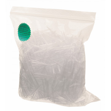 Labcon Eclipse™ 10 uL Graduated Pipet Tips with UltraFine™ Point, in Resealable Bags (1000pcs x10 packs)